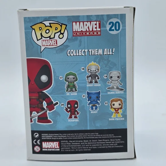 Funko POP! Marvel Deadpool #20 Vinyl Figure - Picture 4 of 6